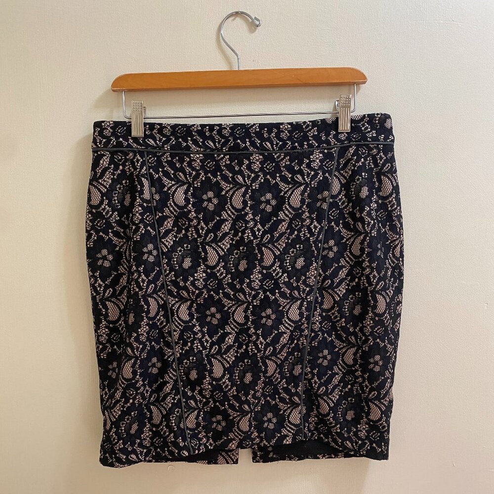 Lace Pencil Skirt